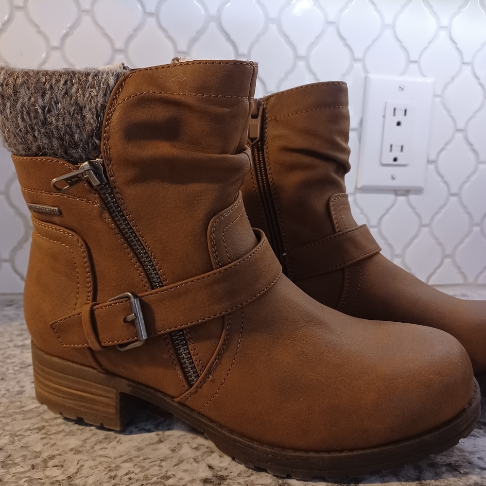 Women's Tan Ankle Boots